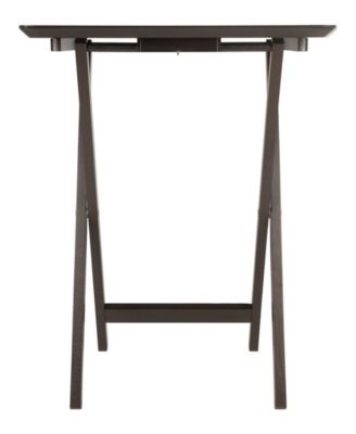 Anila 5-Piece Wood Snack Table Set