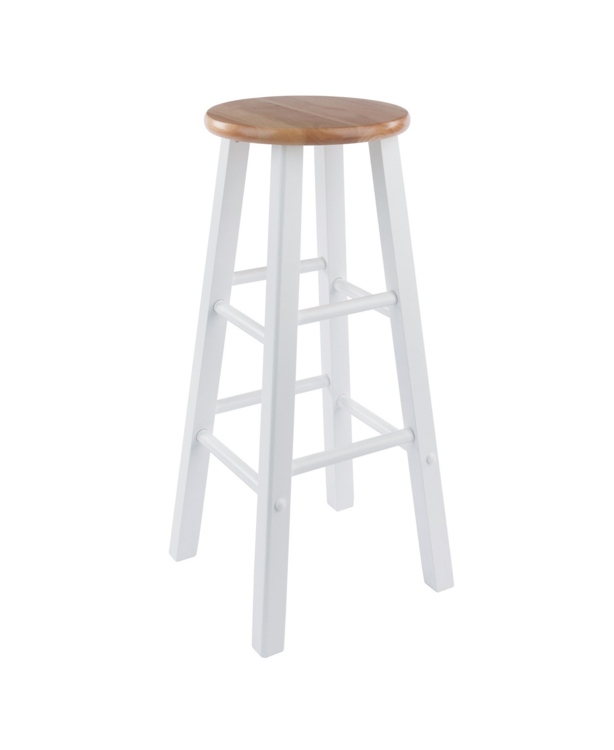 Winsome Element 2-piece Wood Bar Stool Set In Multi