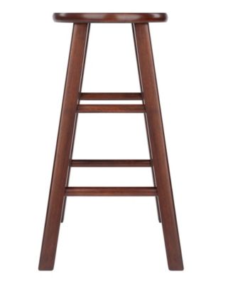 Element 2-Piece Wood Counter Stool Set