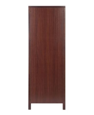 Brooke Jelly 47.44" Wood 2-Section Cupboard
