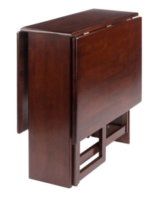 Clara 29.53" Wood Double Drop Leaf Dining Table