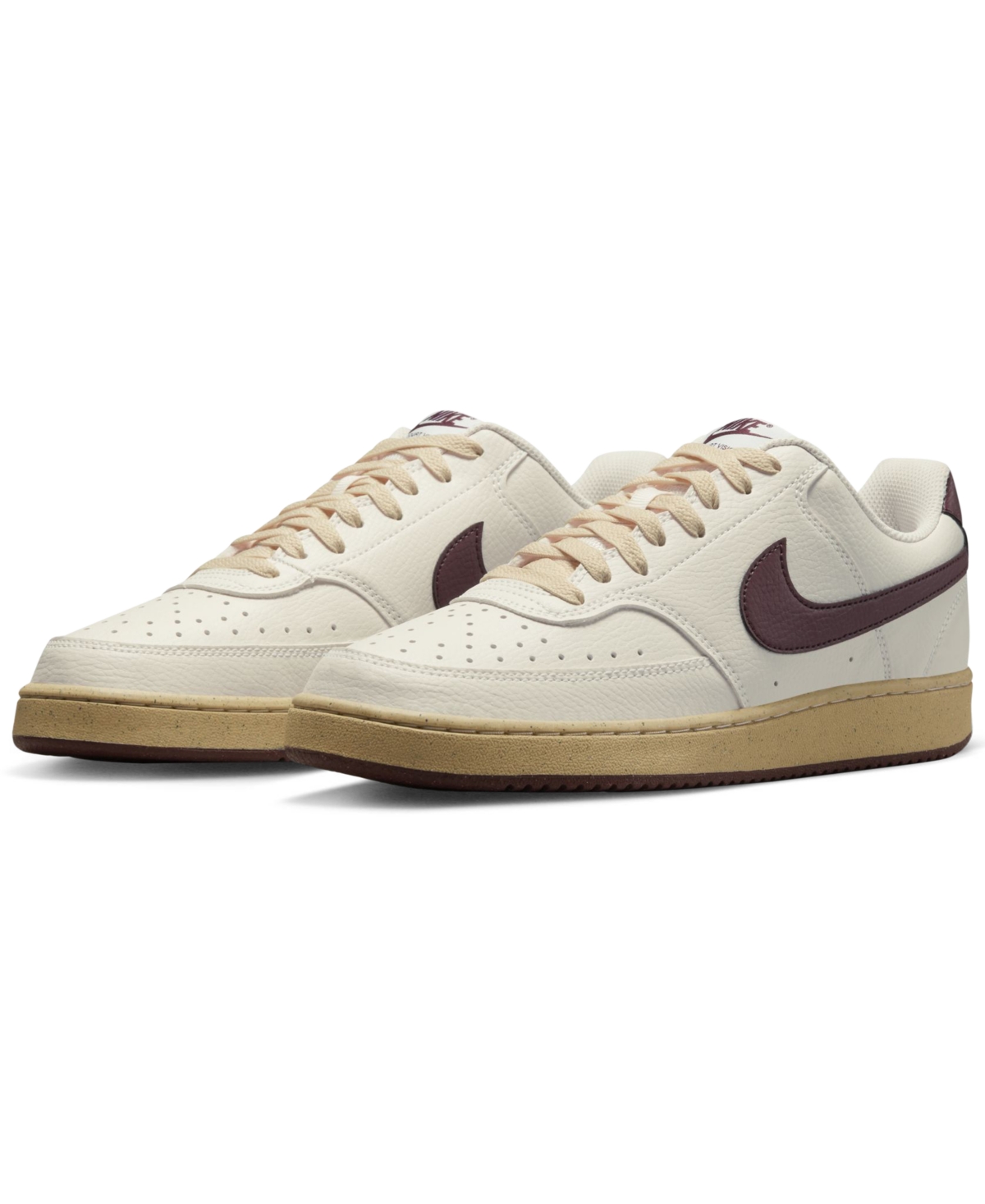 Nike Men's Court Vision Low Next Nature Casual Sneakers From Finish ...