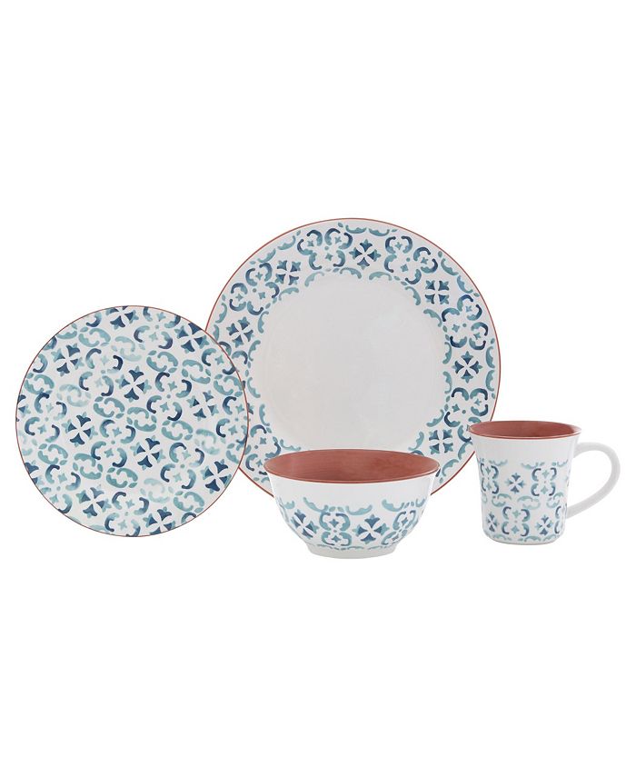 Baum Evora Dinnerware 16 Piece Set, Service for 4 Macy's
