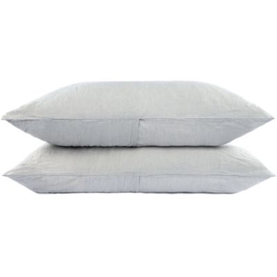 French Linen 2 Piece Pillowcase Set, King