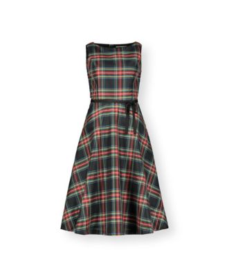 Hope & Henry Womens' Button Back Fit and Flare Dress - Macy's