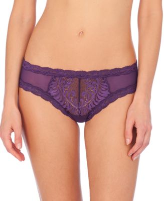 Natori Feathers Low Rise Sheer Hipster Underwear Lingerie 753023