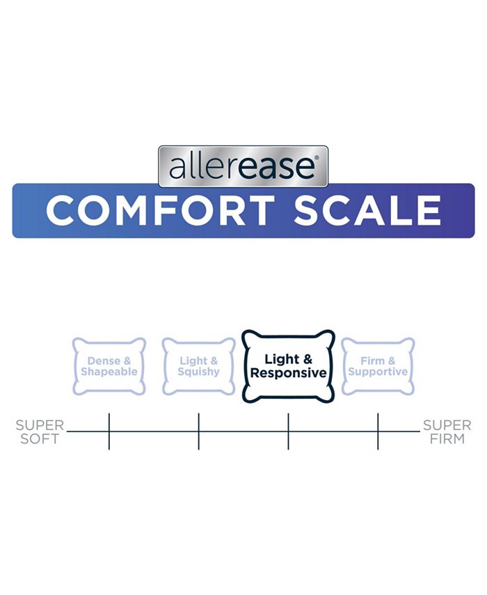 AllerEase - Hot Water Wash Firm Density Queen Pillow