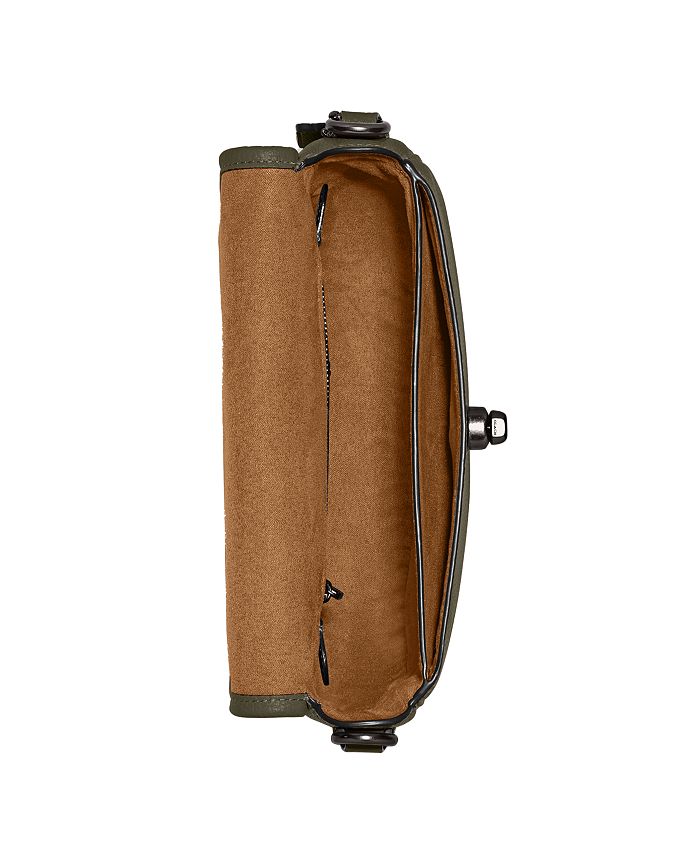 COACH Women's Polished Pebble Leather Willow Saddle Bag Macy's