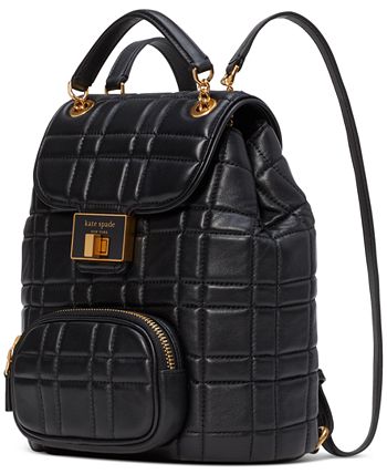 kate spade new york Evelyn Quilted Leather Small Backpack - Macy's