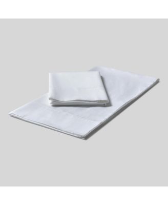 400 Thread Count Certified Organic Cotton Sateen Pillowcase Set of 2