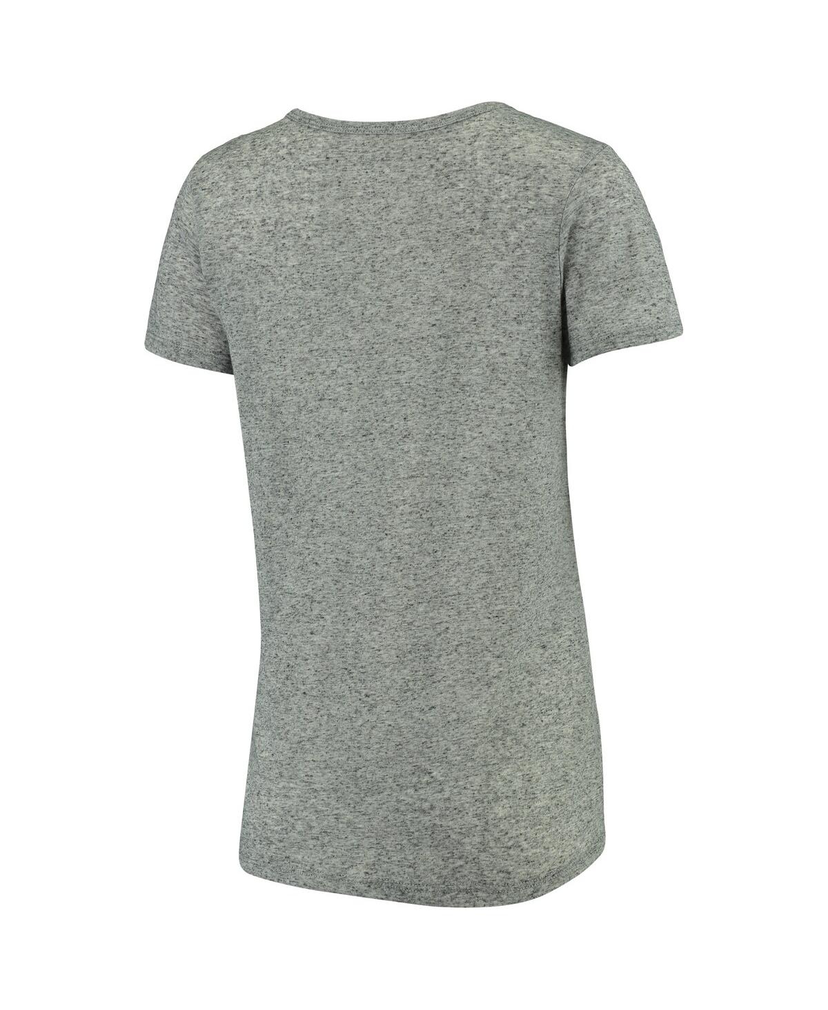 Shop Concepts Sport Women's  Gray Lafc Podium Lace Up T-shirt