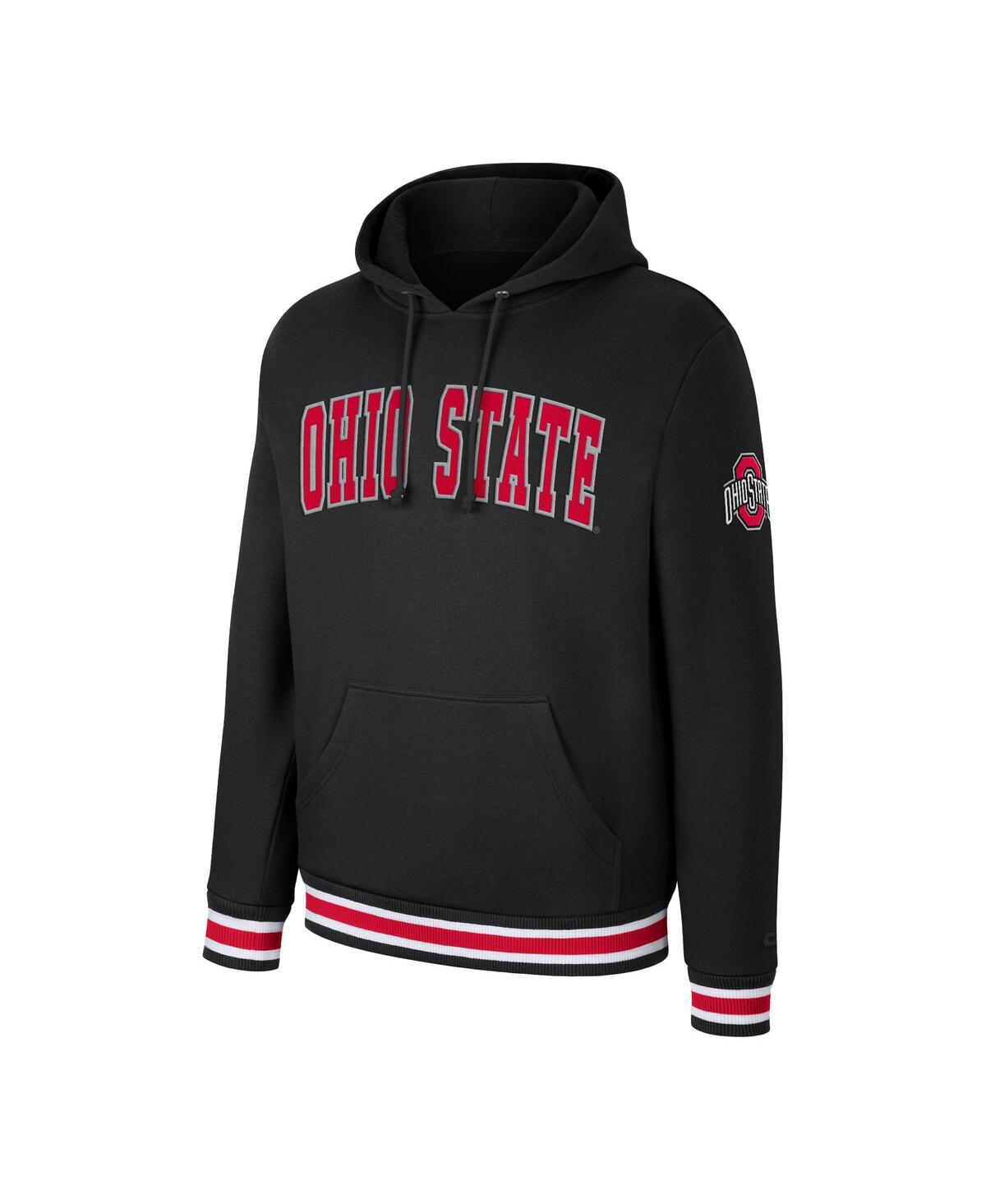 Shop Colosseum Men's  Black Ohio State Buckeyes Varsity Arch Pullover Hoodie