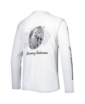 Men's White Philadelphia Eagles Laces Out Billboard Long Sleeve T-shirt