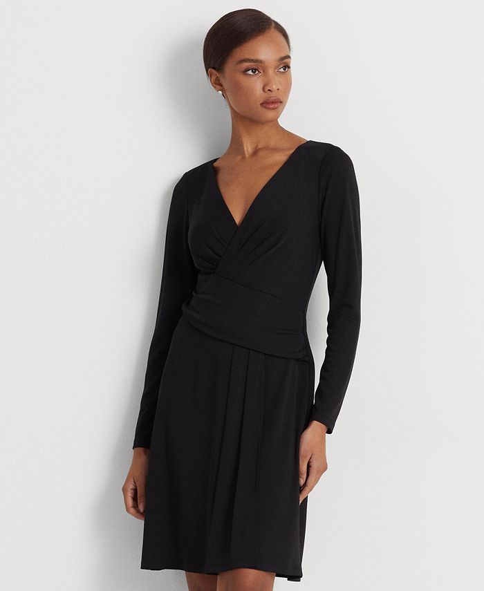 Lauren Ralph Lauren Women's Jersey LongSleeve Dress Macy's