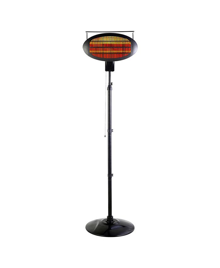 Optimus GarageOutdoor Floor Standing Infrared Patio Heater with Remote