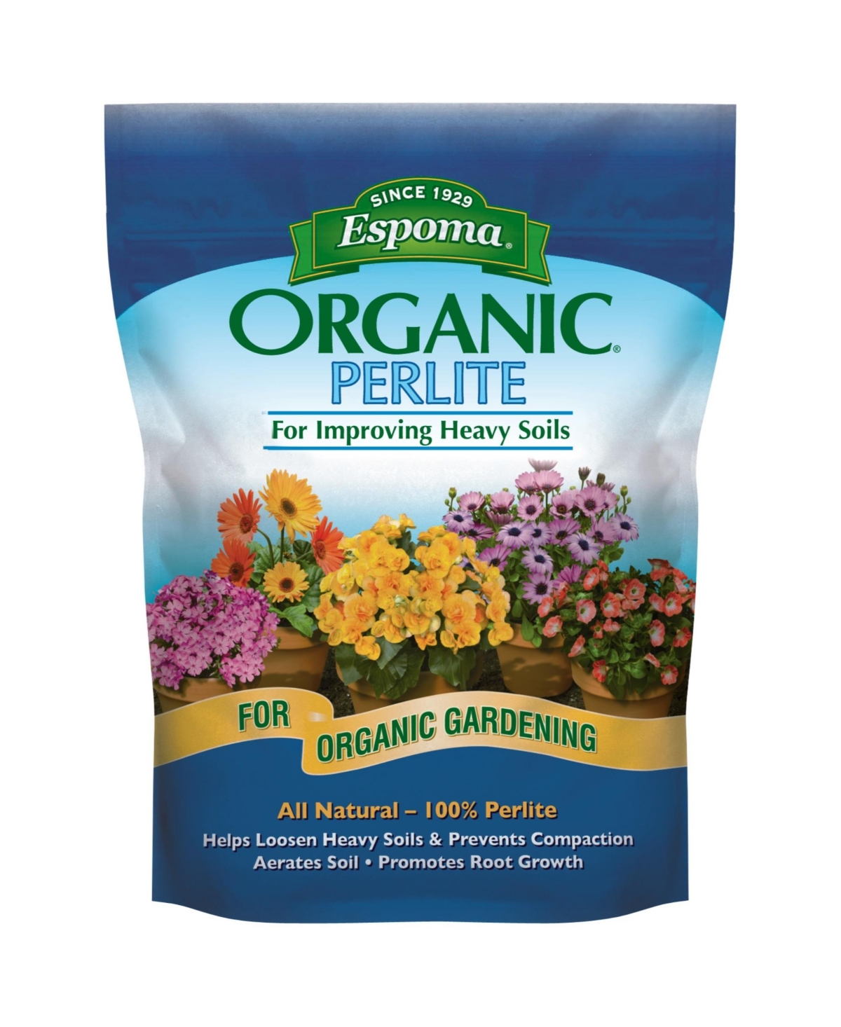 PR8 Organic Perlite For Healthy Plant Soil, 8 Quart Pack of 1 - Open Miscellaneous