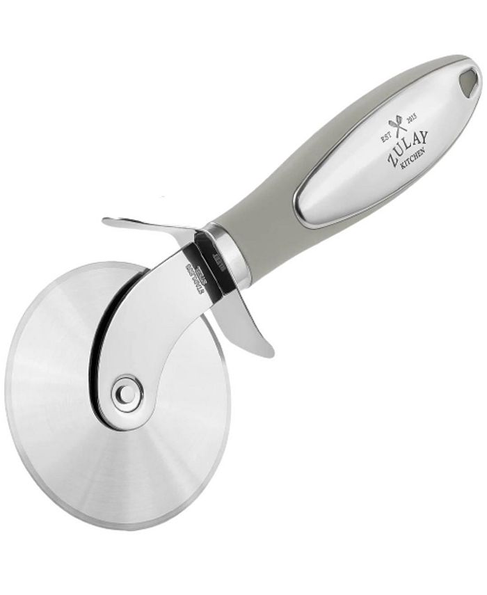 Zulay Kitchen Super Sharp NonSlip Handle Large Pizza Cutter Wheel Macy's