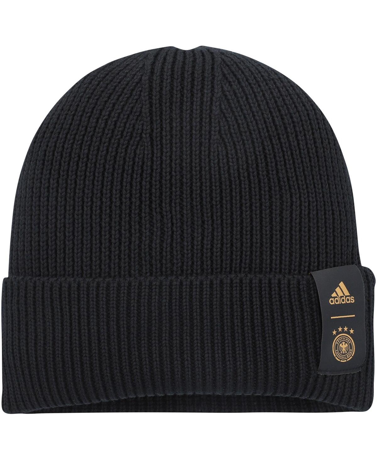 Men's adidas Black Germany National Team Woolie Cuffed Knit Hat