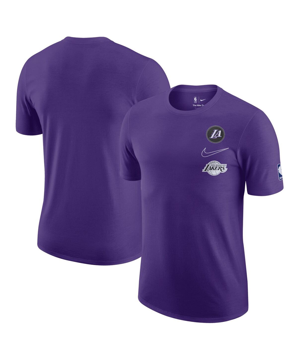Shop Nike Men's  Purple Los Angeles Lakers 2022/23 City Edition Courtside Max90 Vintage-like Wash T-shirt