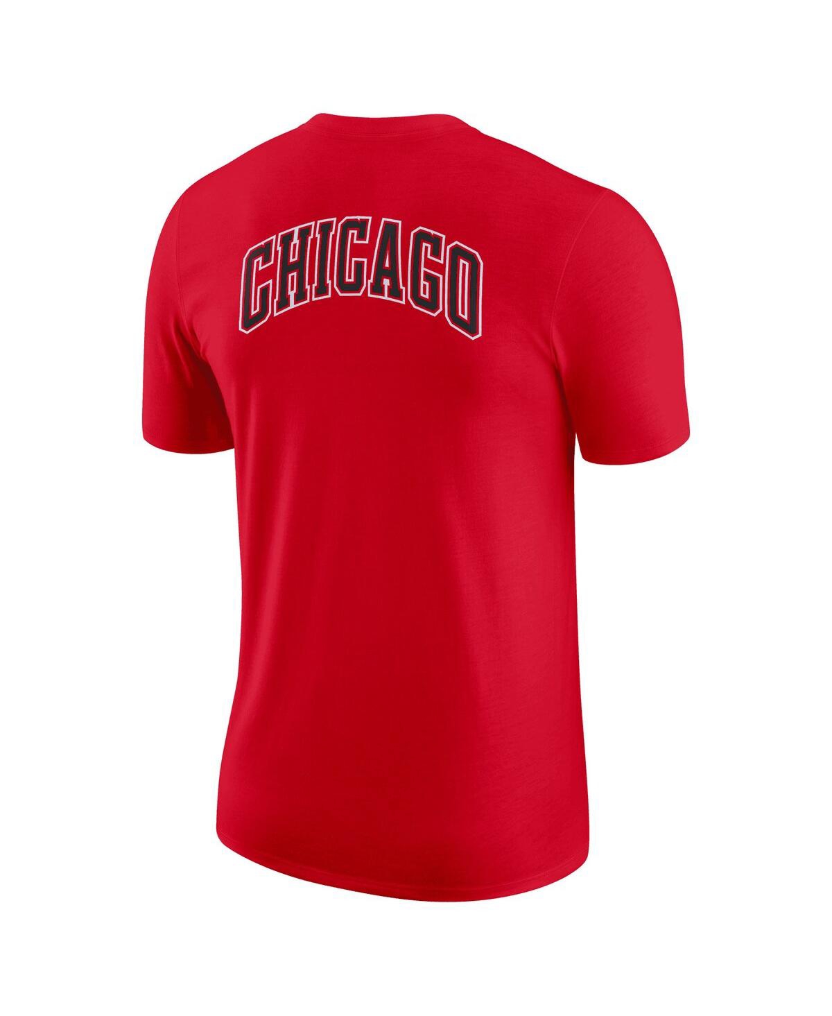 Shop Nike Men's  Red Chicago Bulls 2022/23 City Edition Courtside Max90 Backer T-shirt