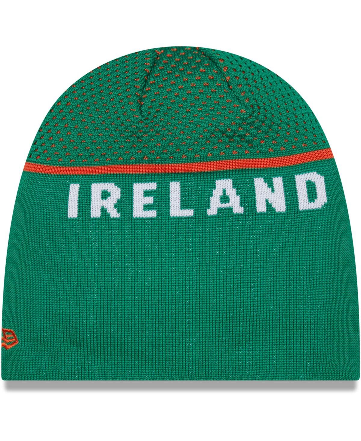 Men's New EraIreland National Team Engineered Skull Knit Beanie - Green