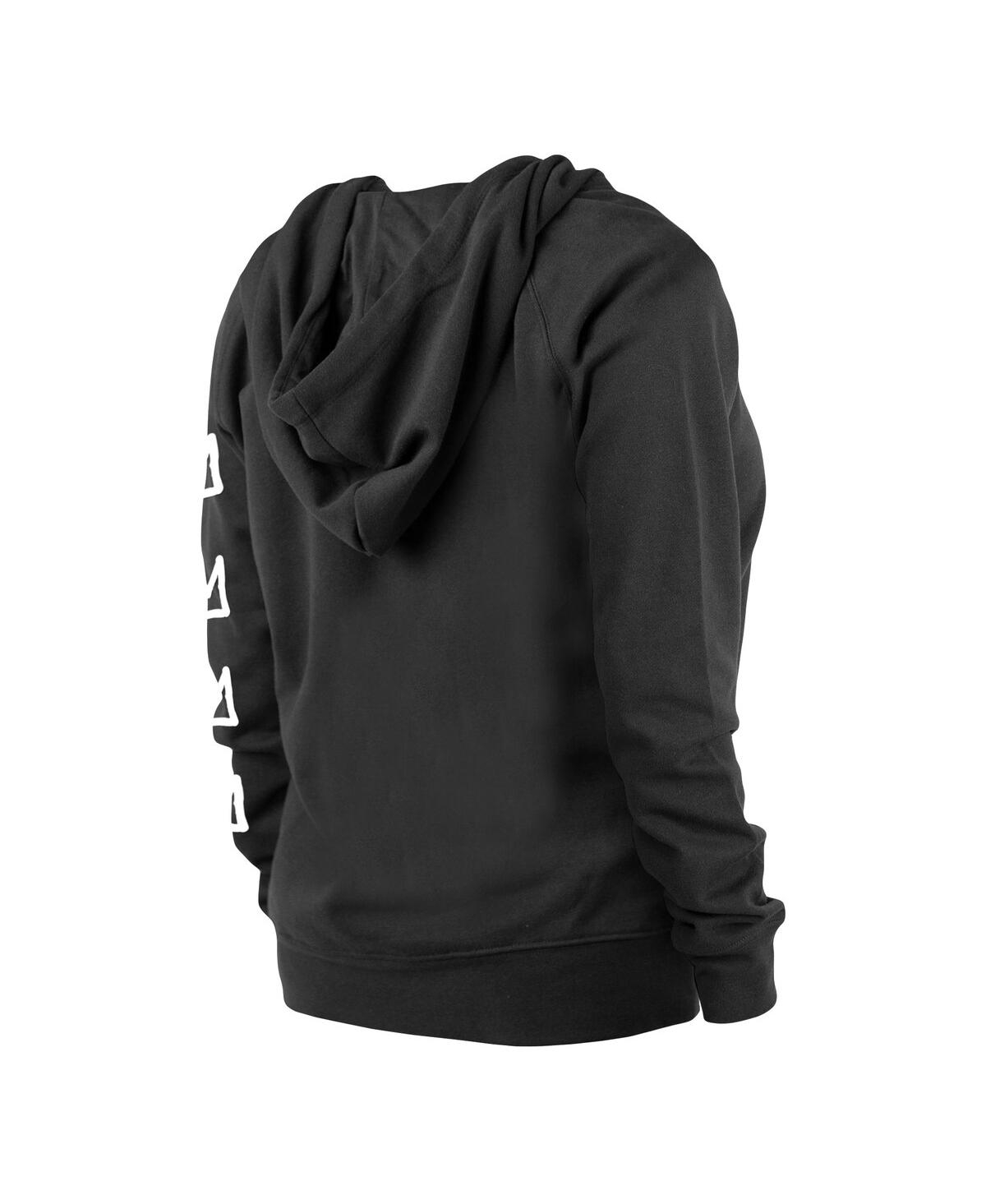 NEW ERA WOMEN'S NEW ERA BLACK BROOKLYN NETS 2022/23 CITY EDITION PULLOVER HOODIE 