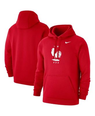 Macy's red nike hoodie sale