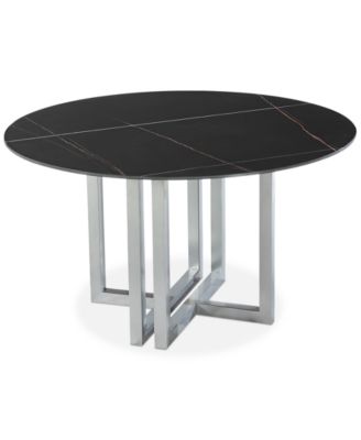Emila Round Sintered Stone Dining Table, Created for Macy's 