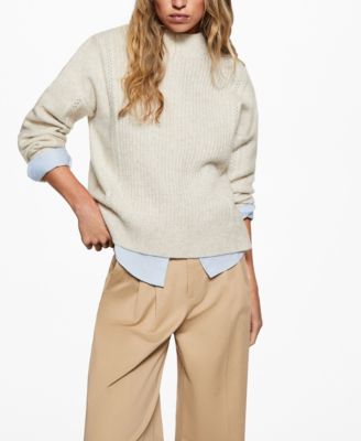 High Neck Mango Cashmere Pullover Mango High Neck Cashmere Jumper