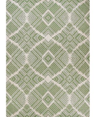 Couristan Dolce Botswana Area Rug In Sage
