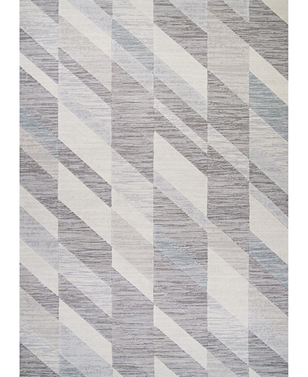 Couristan Easton Windward 3'11in x 5'3in Area Rug - Beige, Gray