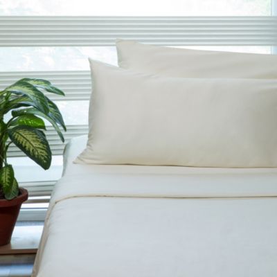 400 Thread Count Certified Organic Cotton Sateen 4-Piece Sheet Set