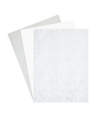 Sparkle and Bash Silver Wrapping Tissue Paper Bulk for Gift Bags, 3 ...