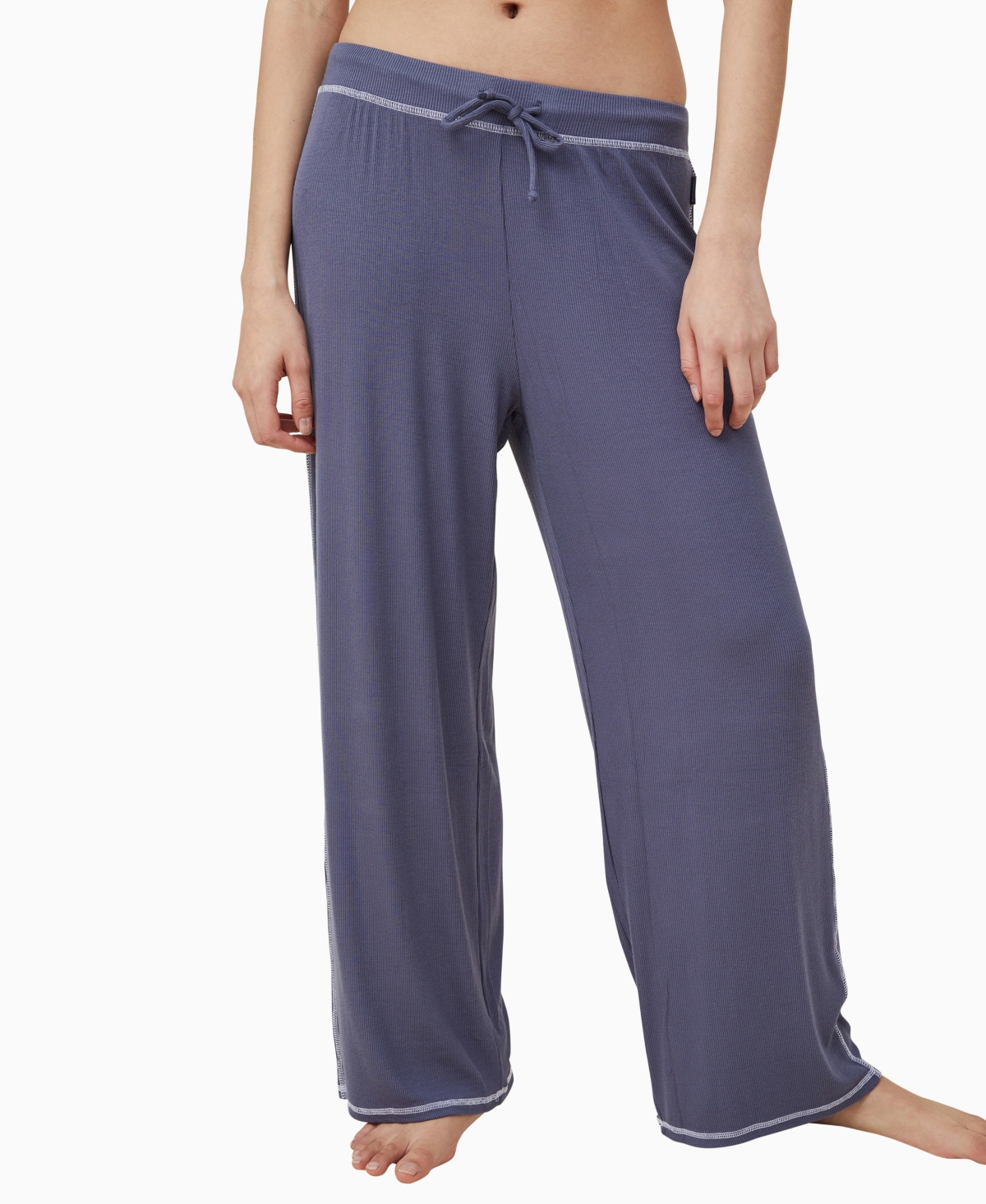 Cotton On Women's Sleep Recovery Wide Leg Pant In Bluestone