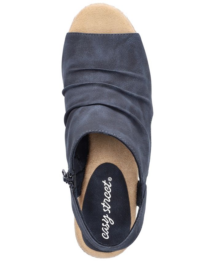 Easy Street Women's Teje Espadrille Wedge Sandals Macy's