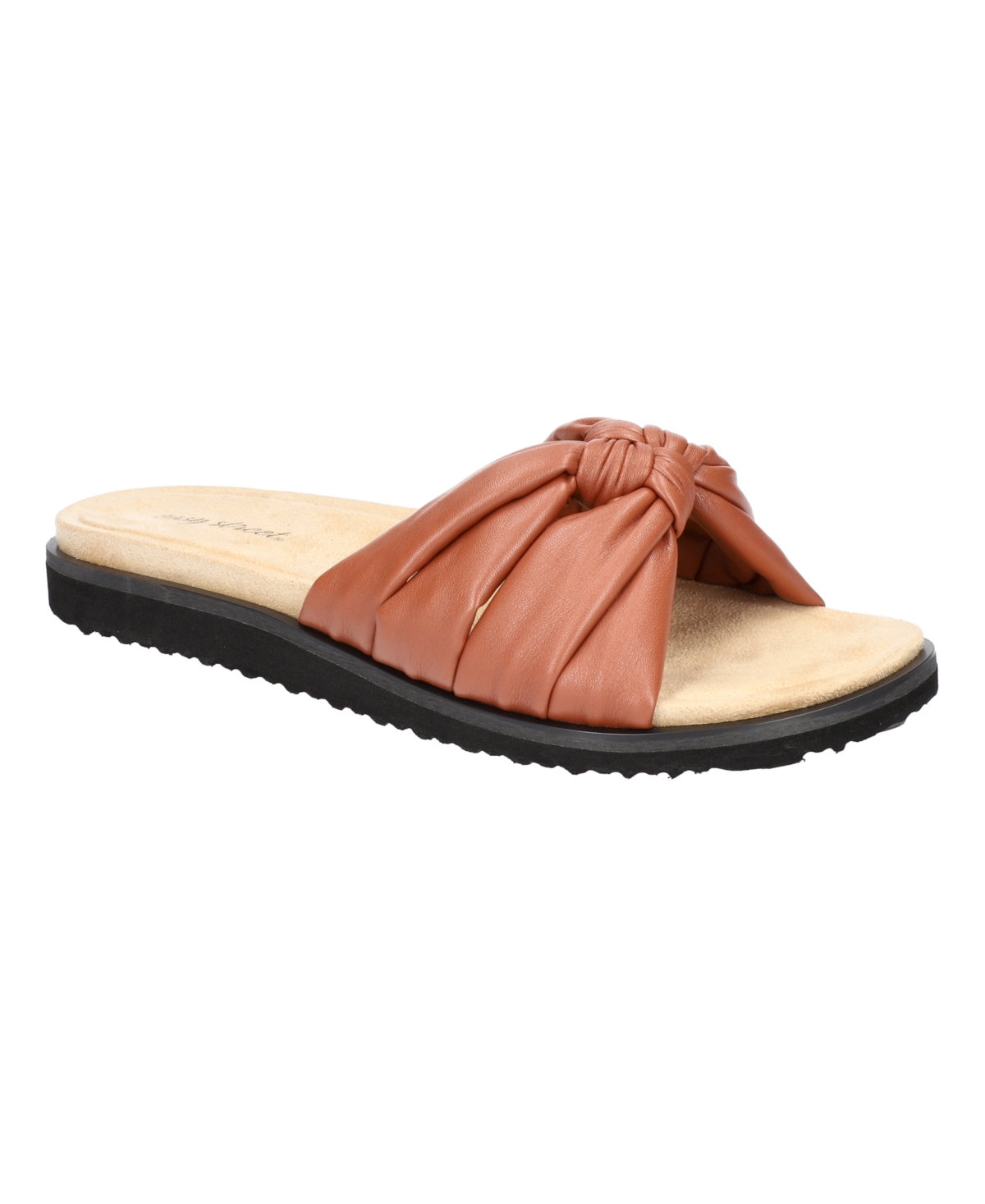 Easy Street Women's Suzanne Slide Sandals In Tan