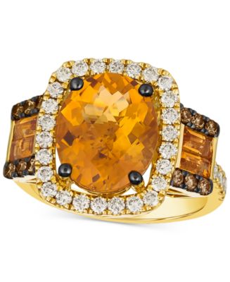 Le Vian Cinnamon Citrine (4-1/4 ct. t.w.), Nude Diamond (5/8 ct. t.w