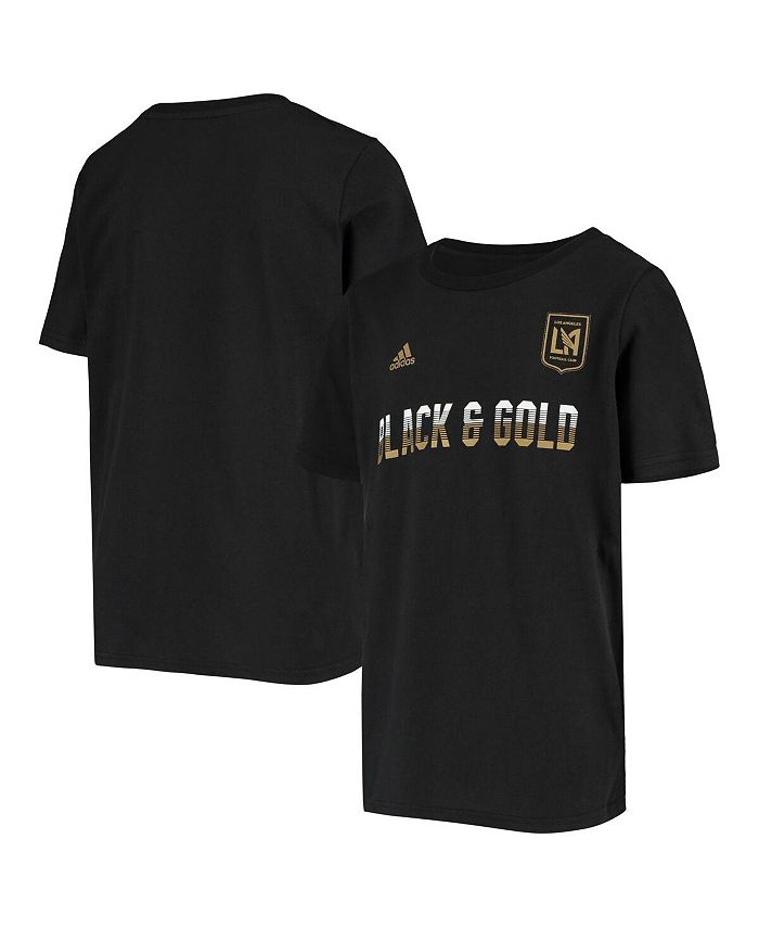 Men's Mitchell & Ness Gold/Black LAFC Play by T-Shirt Size: Medium