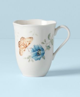 Butterfly Meadow Floral Mug, 12 oz.