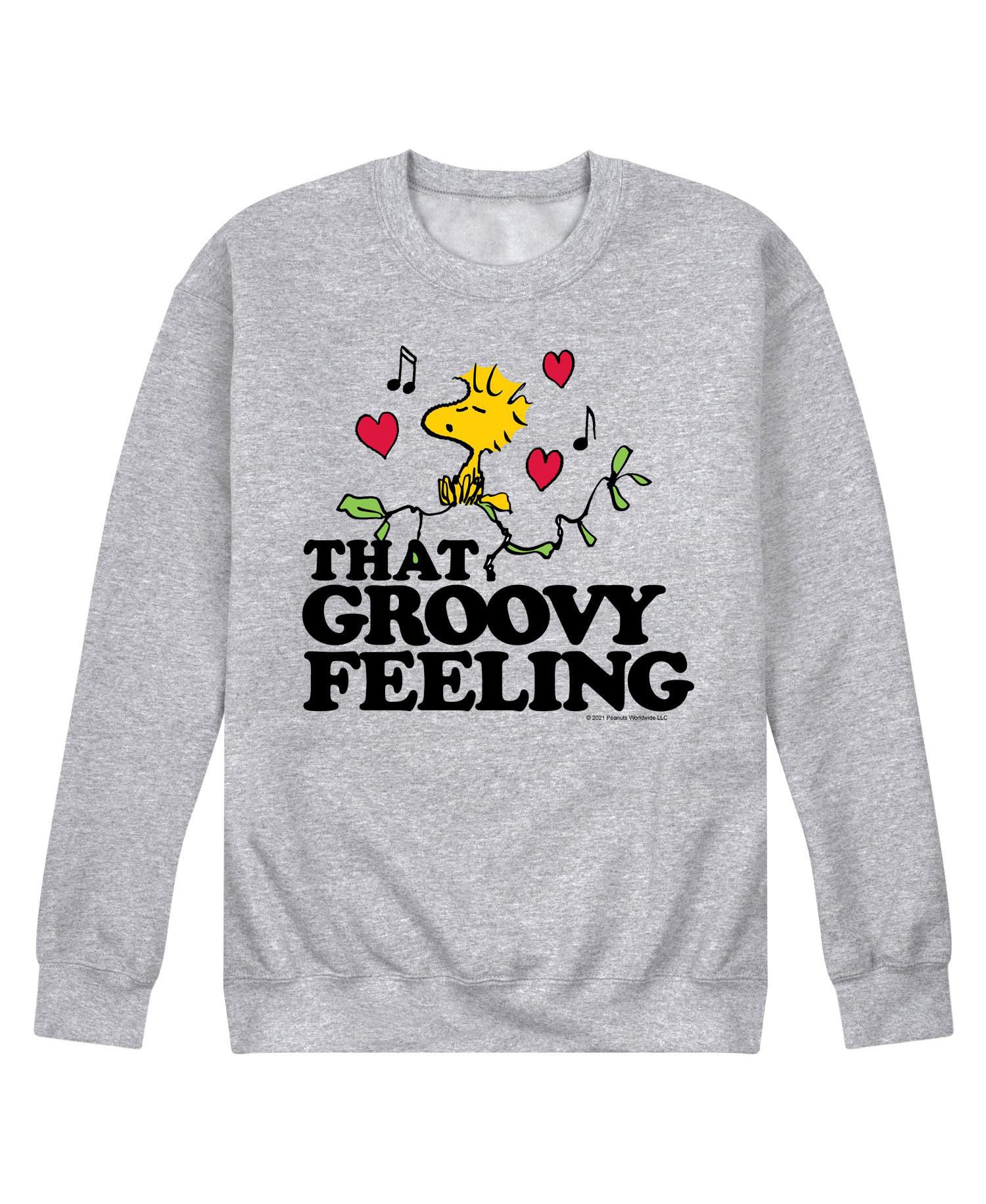 Men's Peanuts That Groovy Feeling Fleece Sweatshirt