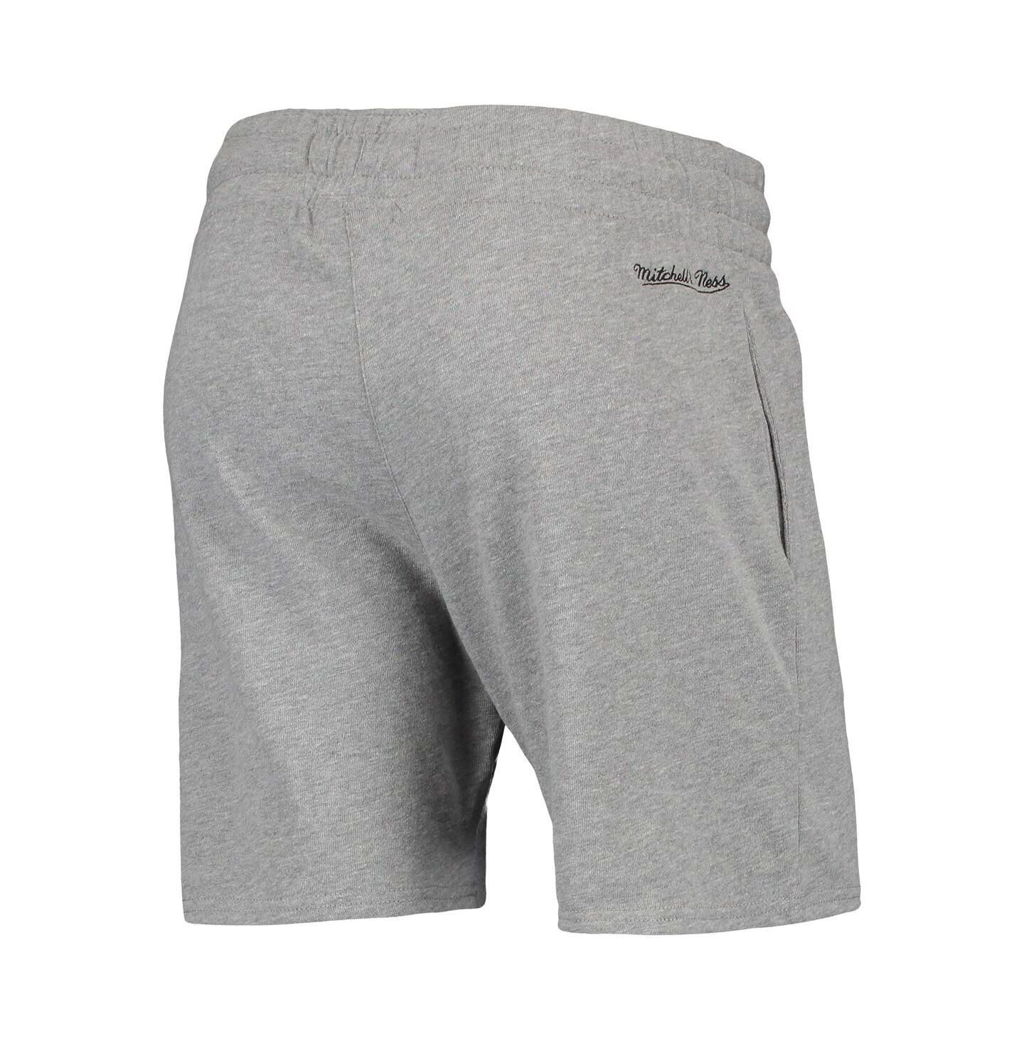 Женские шорты Mitchell & Ness Heathered Gray Lafc Logo — фото 3
