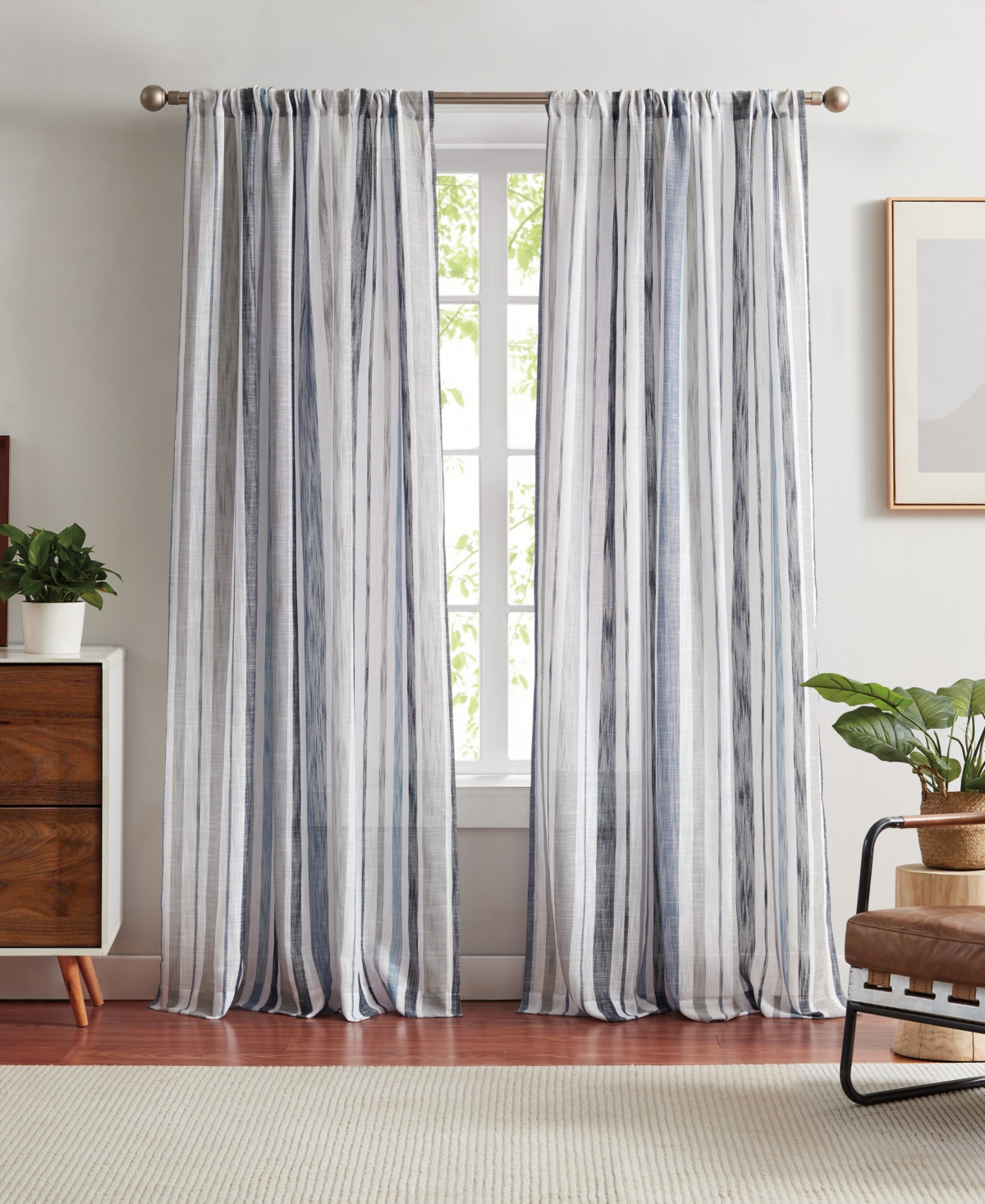 G.h. Bass & Co. Bay Stripe Poletop Set, 2 Panels