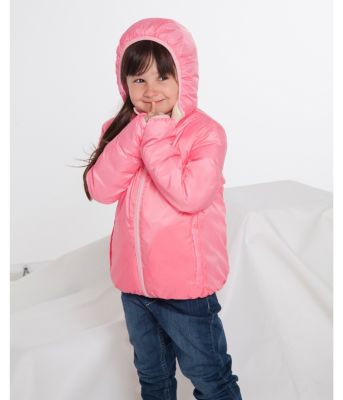 Girls Reversible Lightweight Puffer Jacket