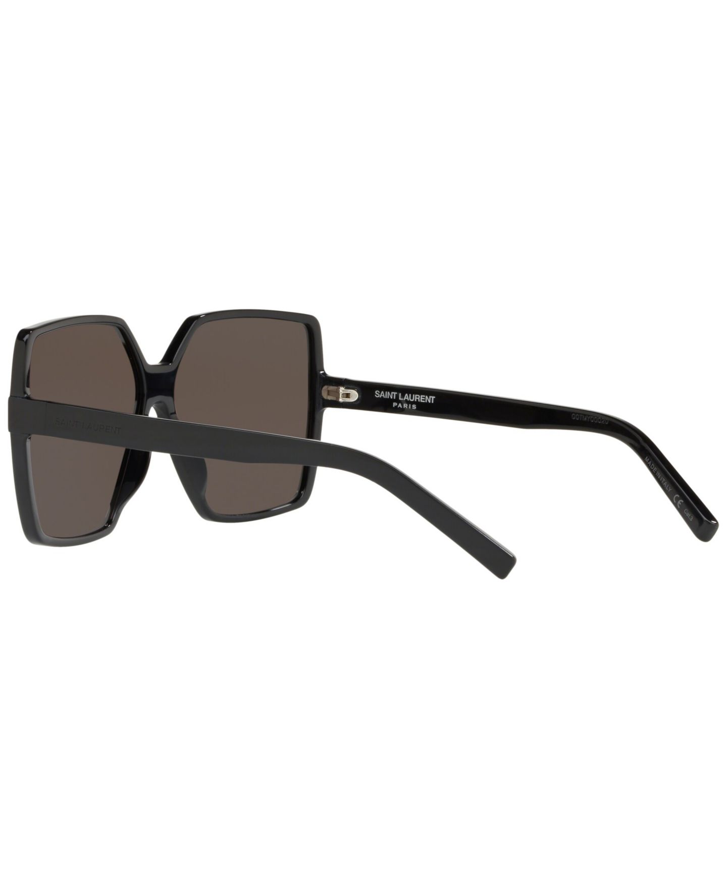 Женские солнцезащитные очки Saint Laurent Sunglasses, SL 232 Betty, цвет: Чёрный блестящий — фото 8