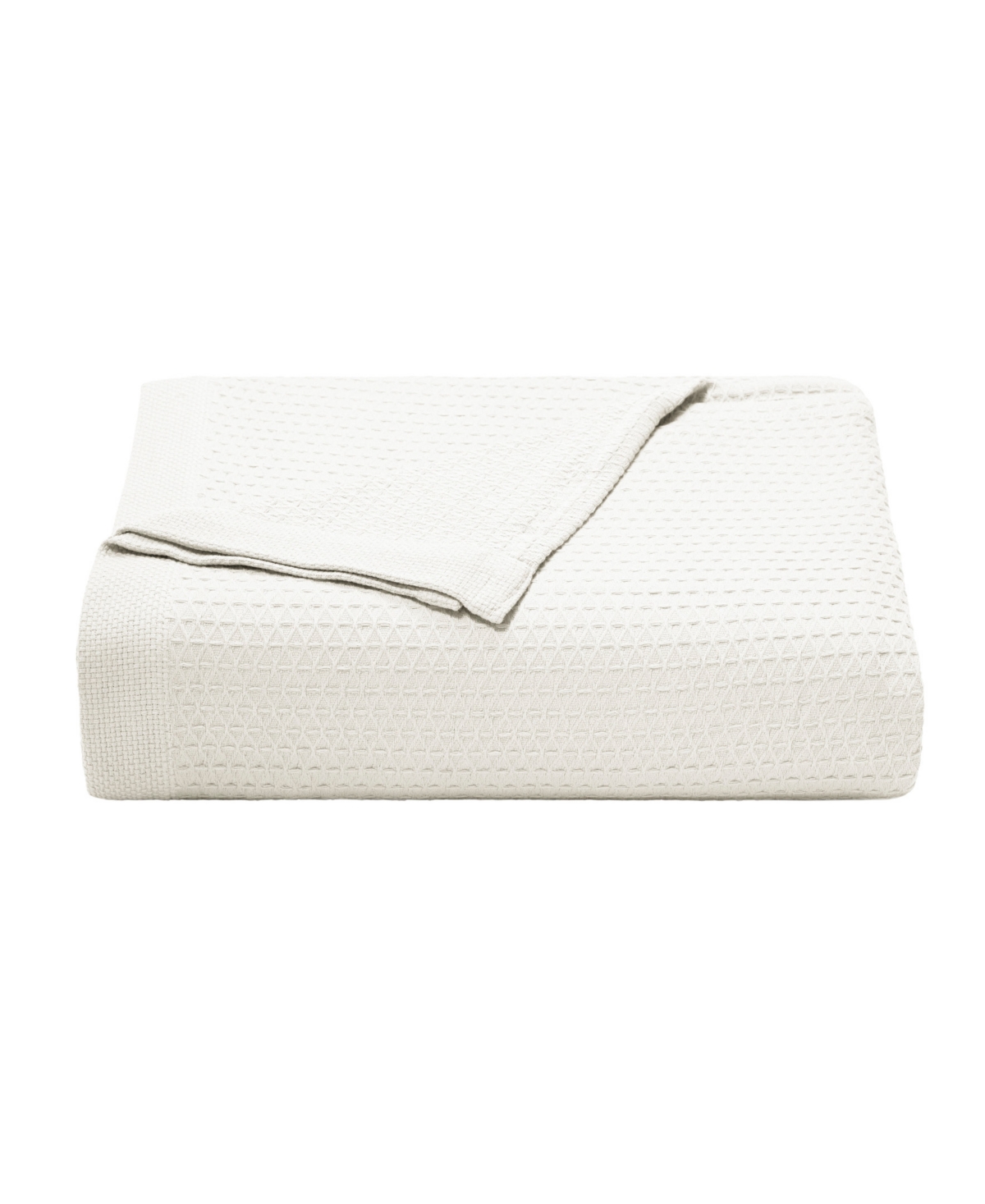 Closeout! Nautica Baird Solid Cotton Dobby Reversible Blanket