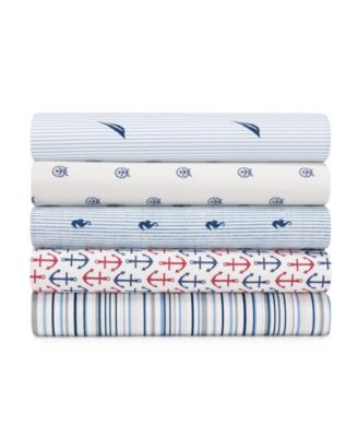 Audley Cotton Percale 3-Piece Sheet Set, Twin XL