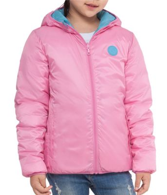 Girls Reversible Lightweight Puffer Jacket