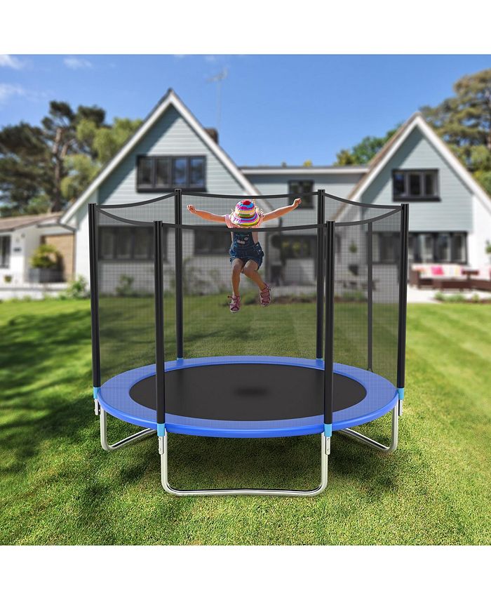 Costway 8FT Combo Bounce Jump Trampoline Safety Enclosure Net Macy's