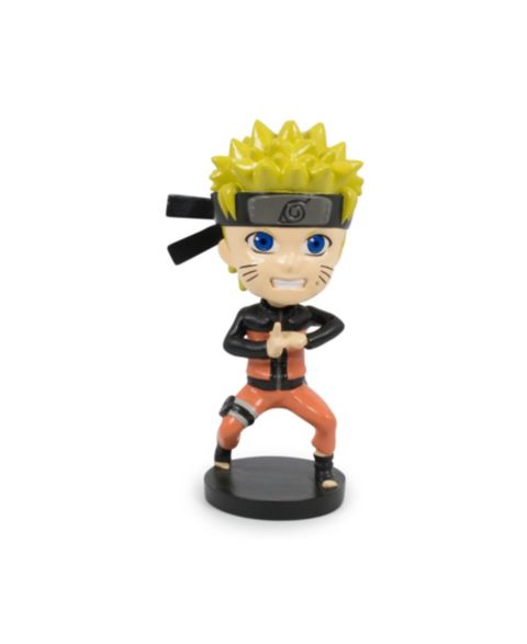 Детские фигурки Just Funky Naruto Shippuden Collectible PVC Statue Bobblehead 4.75 Inches Tall, цвет: Оранжевый