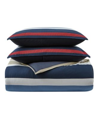 Bradford Reversible 3-Piece Comforter Set, Full/Queen